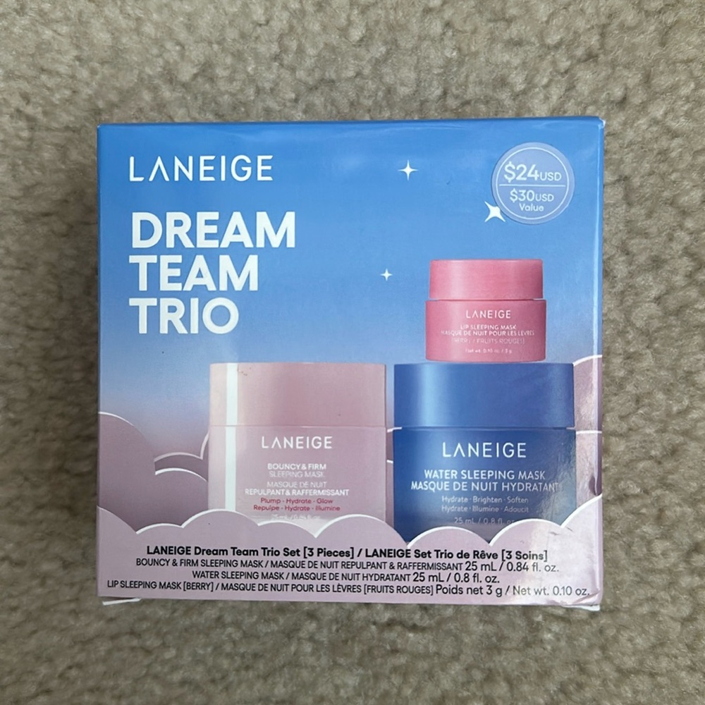 Laneige dream team trio